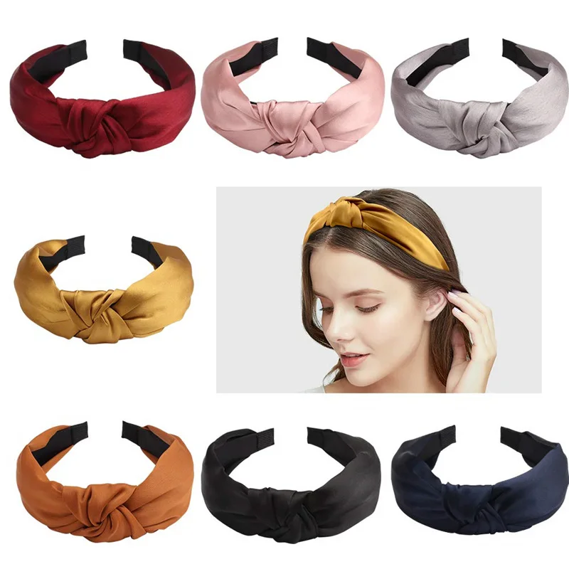 

Silk Scrunchie Makeup Accessories Headband for Women Scrunchie Pack Elastic Bands Hairbands Elastic Luxury Hair Tie Headbands