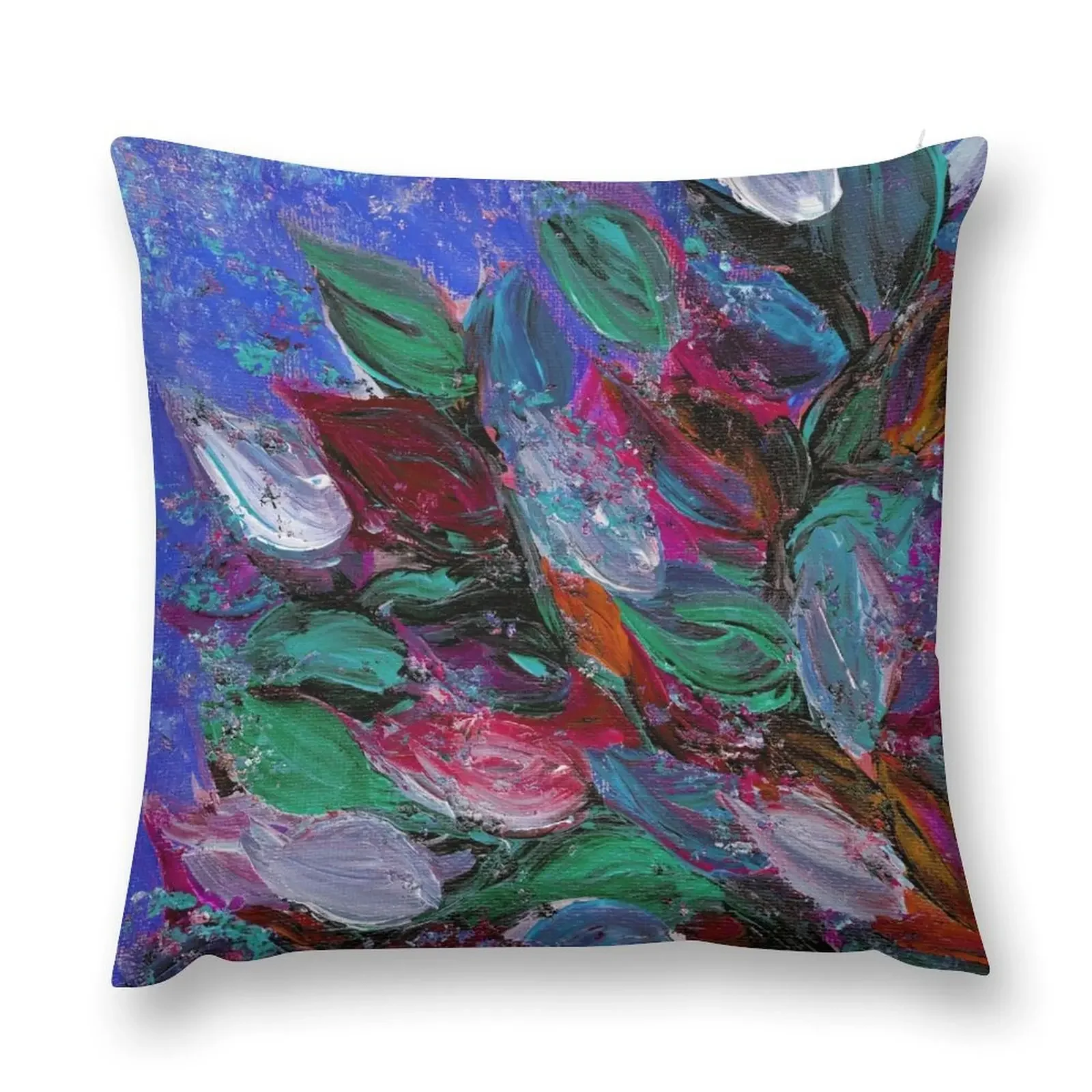 BLOOMING BEAUTIFUL 3 насыщенный темно-синий пурпурный фуксия розовый красный зеленый с