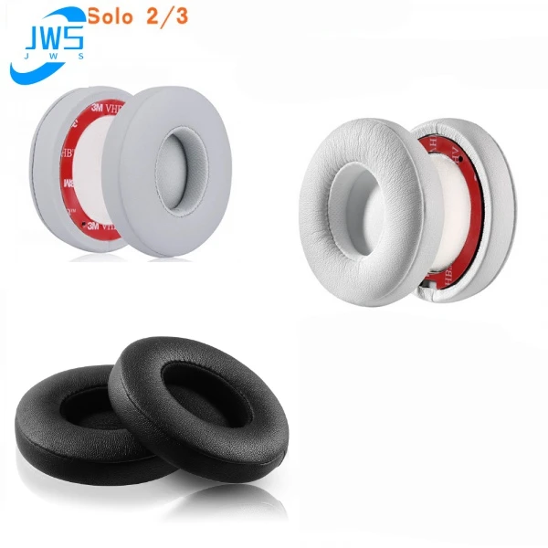 

For Beats Solo 2 3 Wireless Headset Ultra-soft Case Cover Bluetooth Earphone Replacement Soft Cushion Earpads Fashion Accessorie
