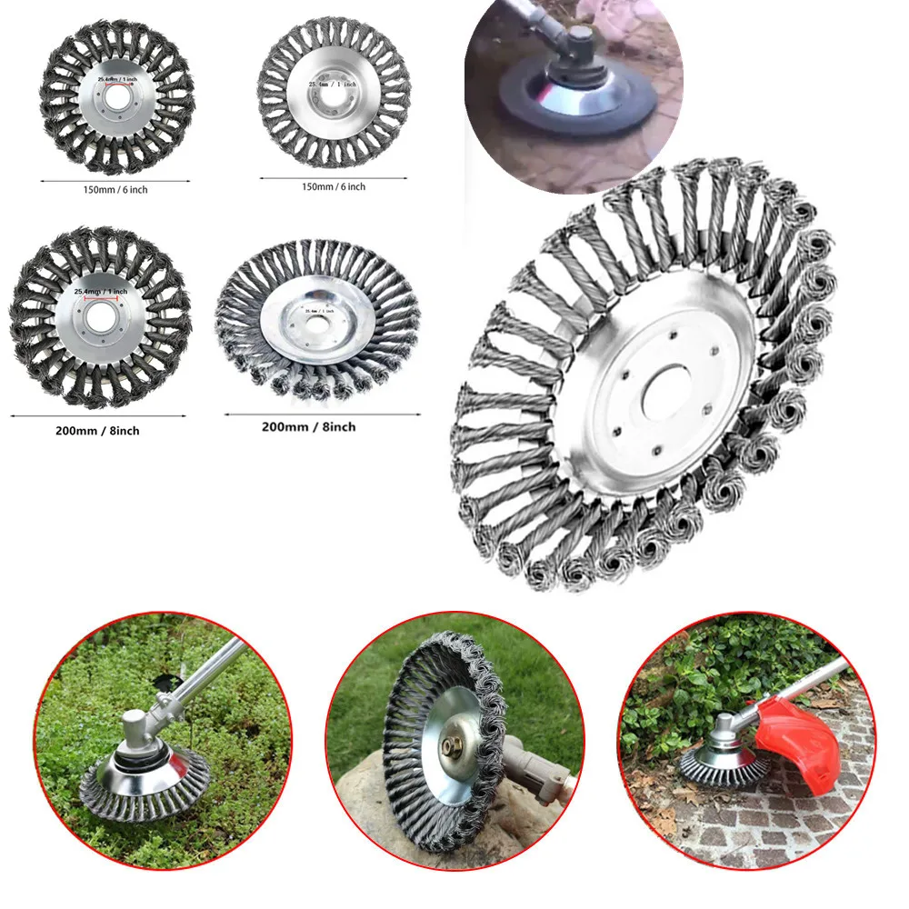 

Steel Wire Trimmer Head Grass Eater Brushcutter Weed Wheel Tray Plate Dust Removal Garden Power Tool for SHTIL Lawn Mover Parts