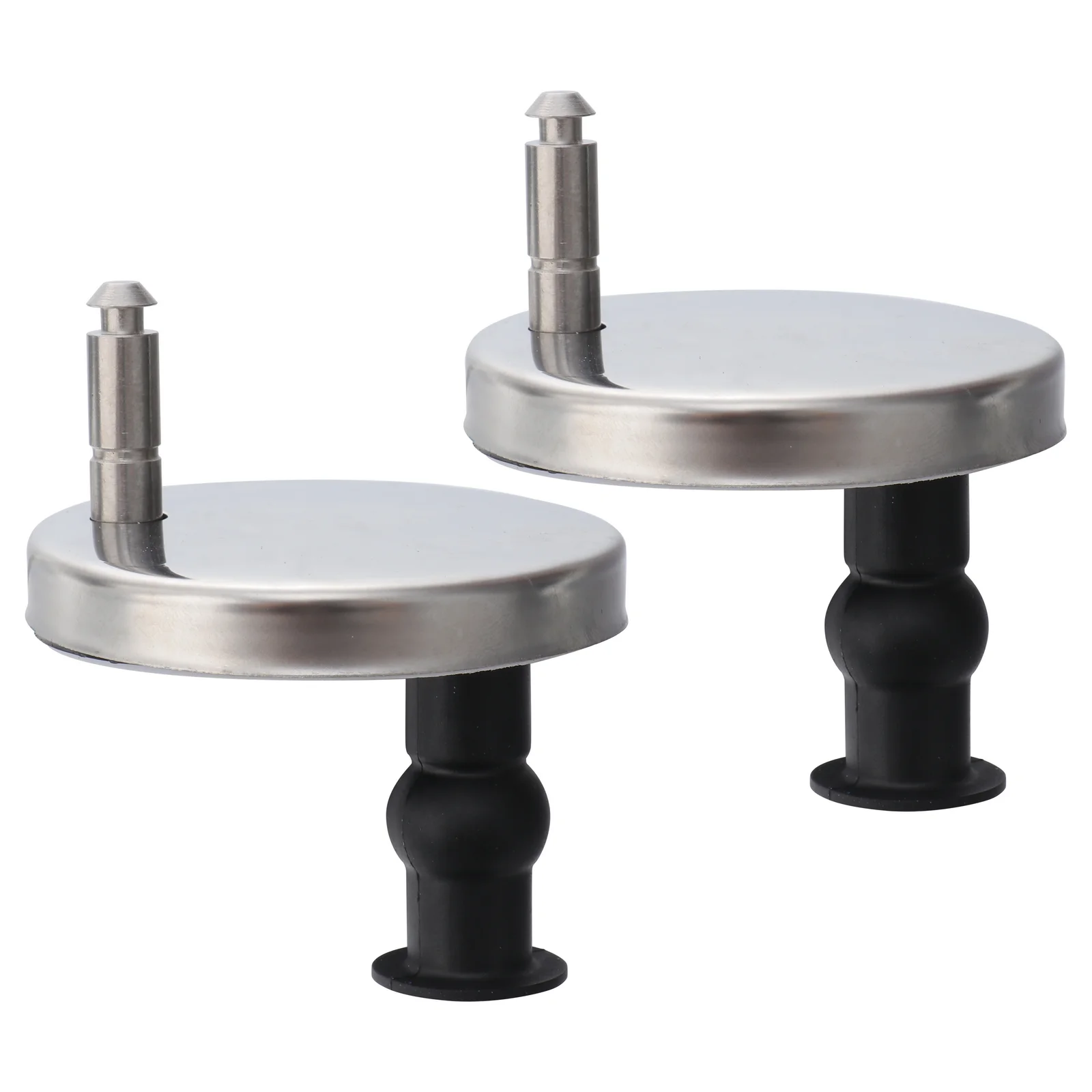 

2 Pcs Toilet Fixings Fix Back To Wall Quick Release Well Nut Universal Pack WC Blind Hole Fitting Rubber