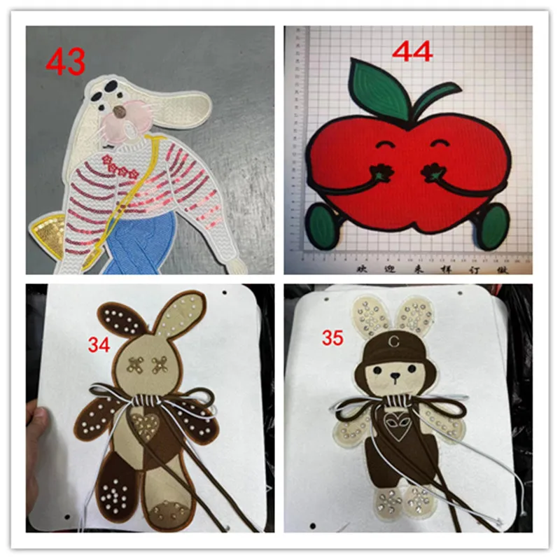 

50 PCS/pack 29-47 Fashion cartoon sewing patch decorative clothing accessories wholesale manufacturers
