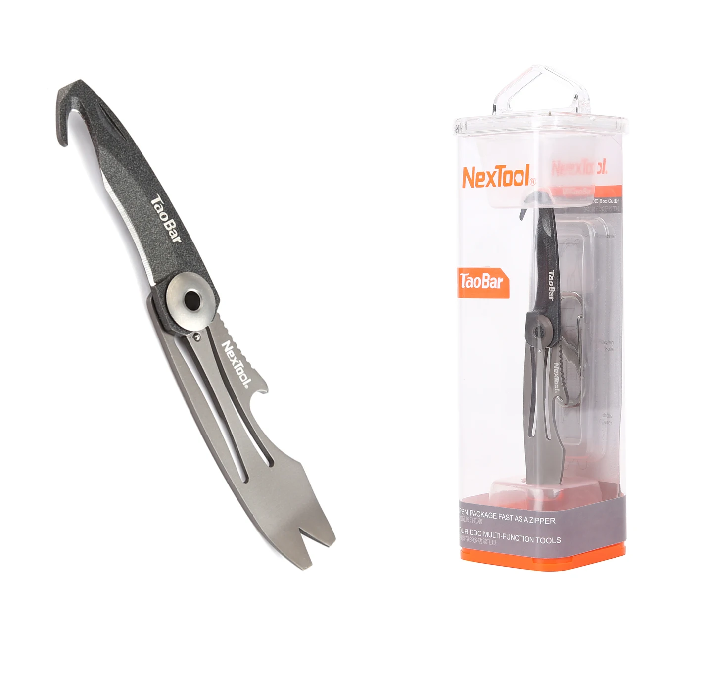 

NexTool Multi-function EDC Box Opener Stainless Steel Folded cutter Mini Rescue Knife Camping Outdoor Survival Tools