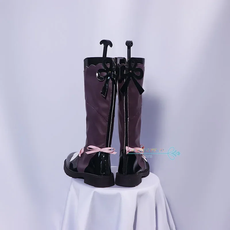 Yunjin GenshinImpact Обувь для косплея Аниме Игра Cos Сапоги Комикс Косплей Костюм Опора Con
