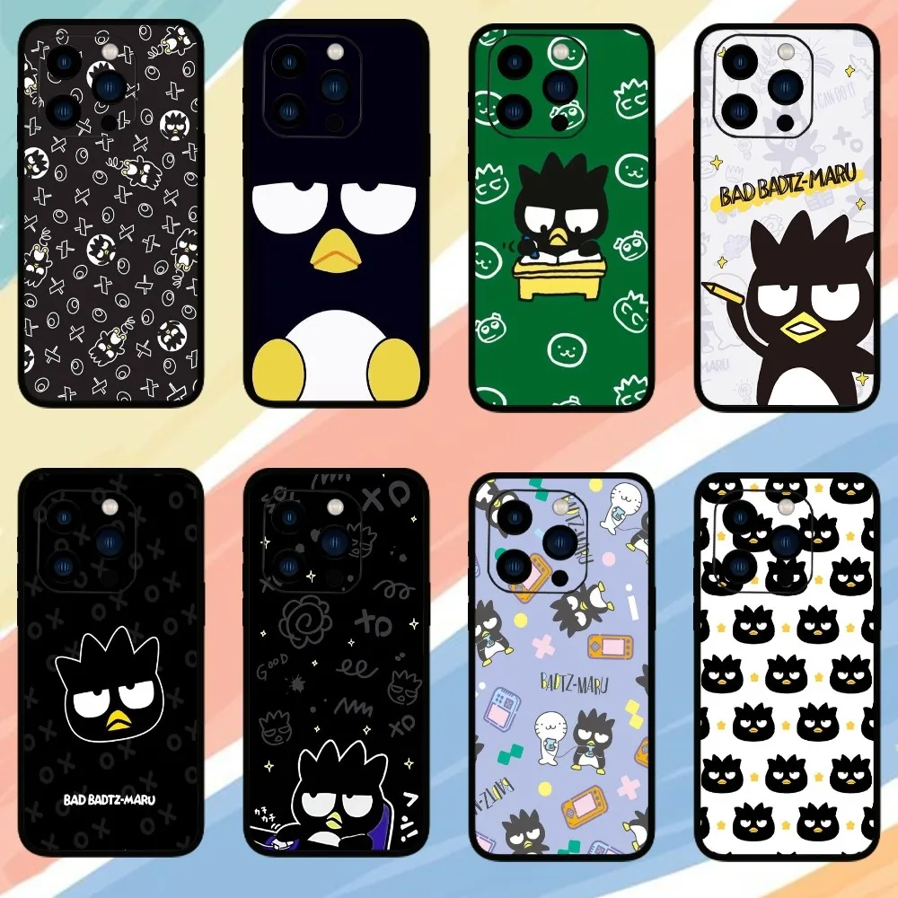 Чехол MINISO Badtz-maru для телефона iPhone 15 14 13 12 11 Pro Max mini XS XR X 8 Plus SE чехол