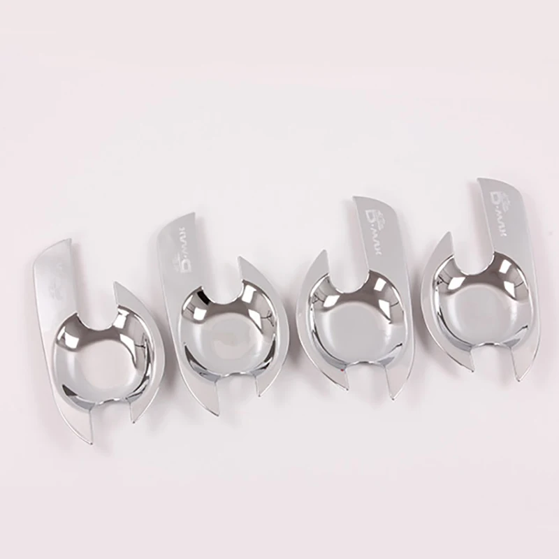 4 шт./компл. ABS Хромированная Крышка для автомобильной дверной ручки крышка