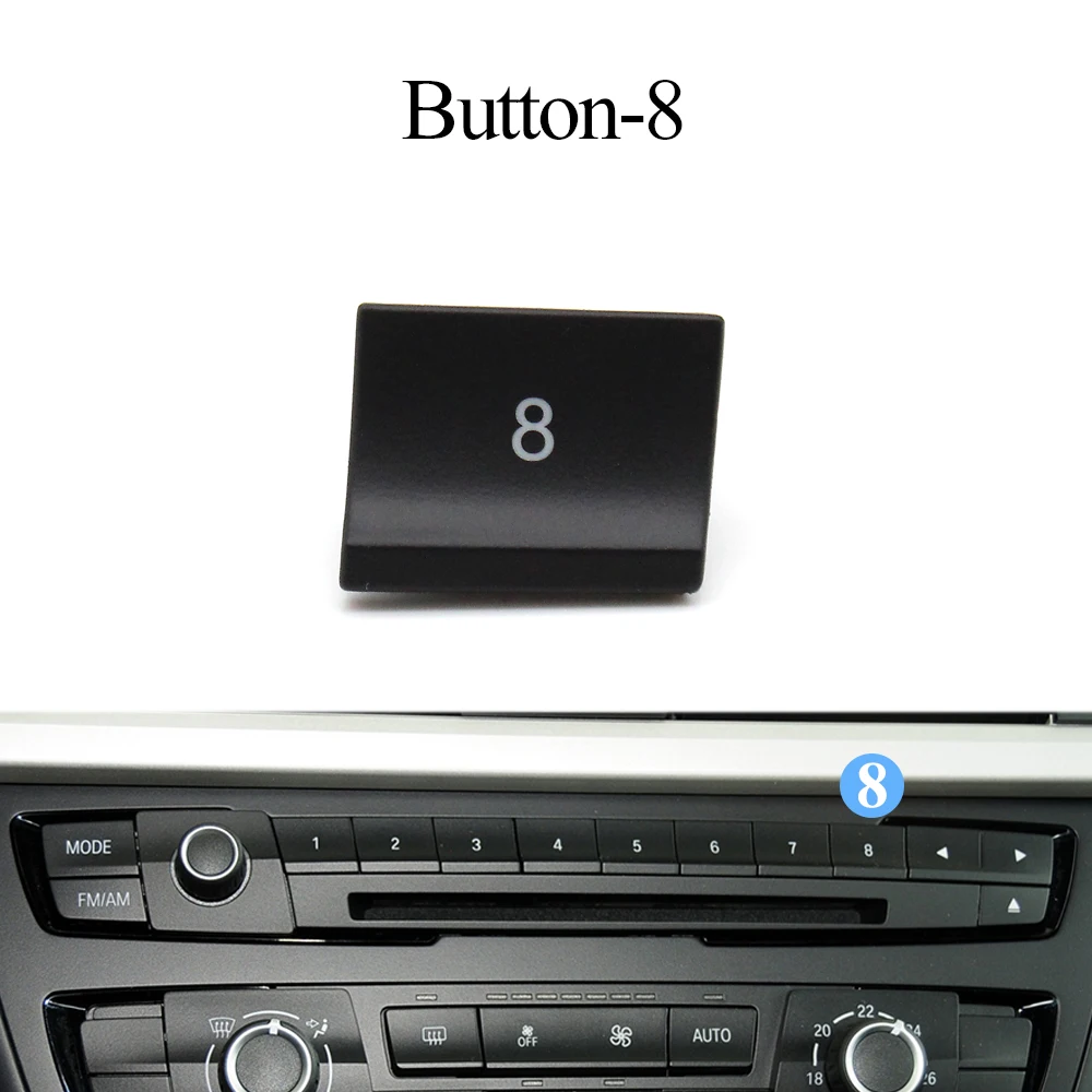 

Передняя приборная панель автомобиля, консоль, радио CD-плеер, цифровой переключатель, крышка кнопки для BMW 3 серии M3 M4 F20 F22 F30 F32 F34 F36 F45