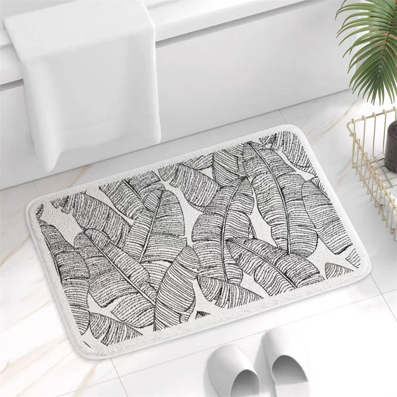 Прямоугольный дневной коврик для душа из микрофибры |