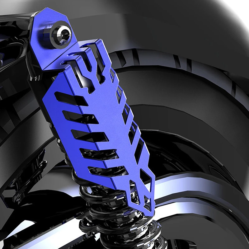 

1Pc Motorcycle Shock Absorber Cover Front Rear Fork Decor Aluminium Protector