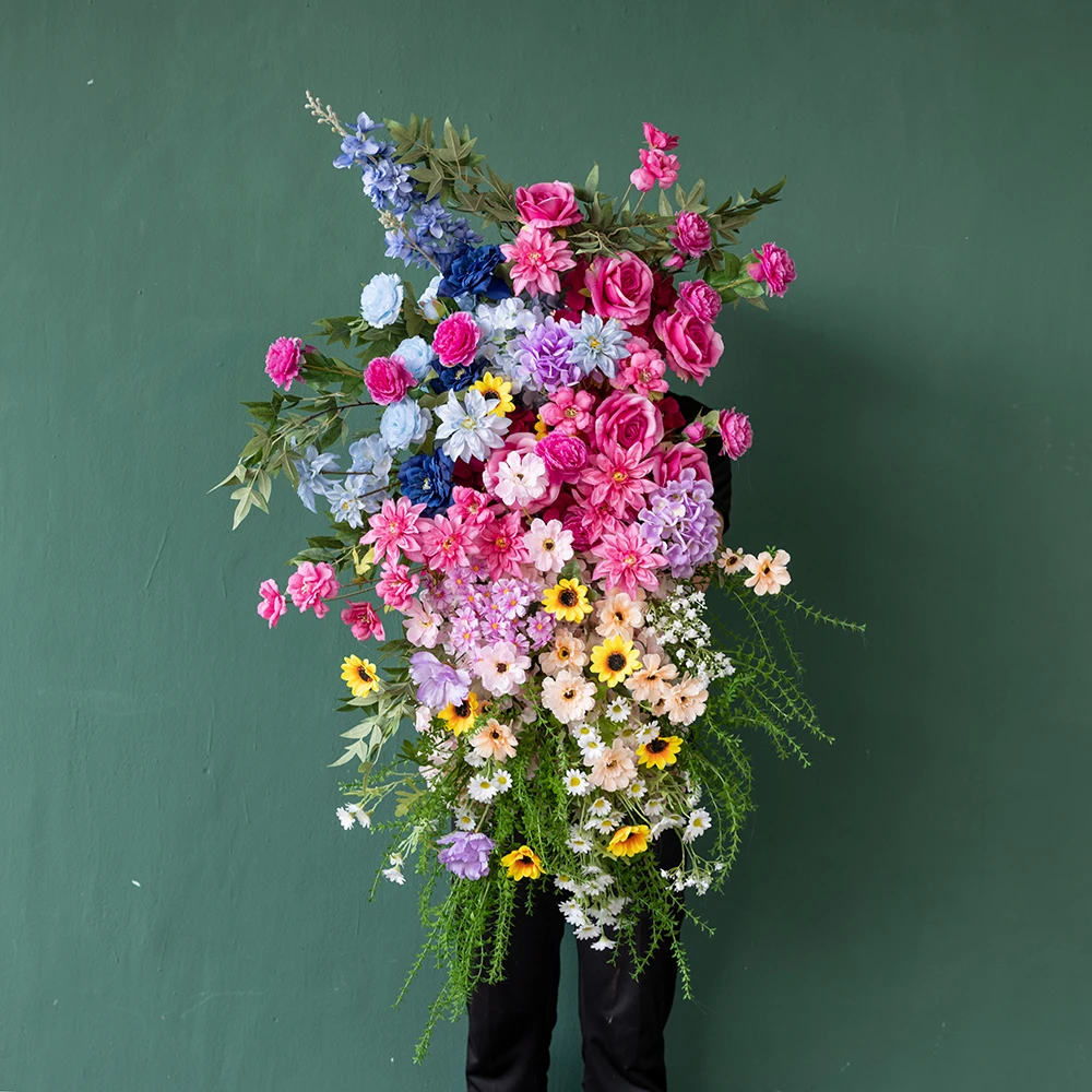 Цвета ручной работы Fleur Artificielle Свадебные украшения для свадьбы Высокое качество