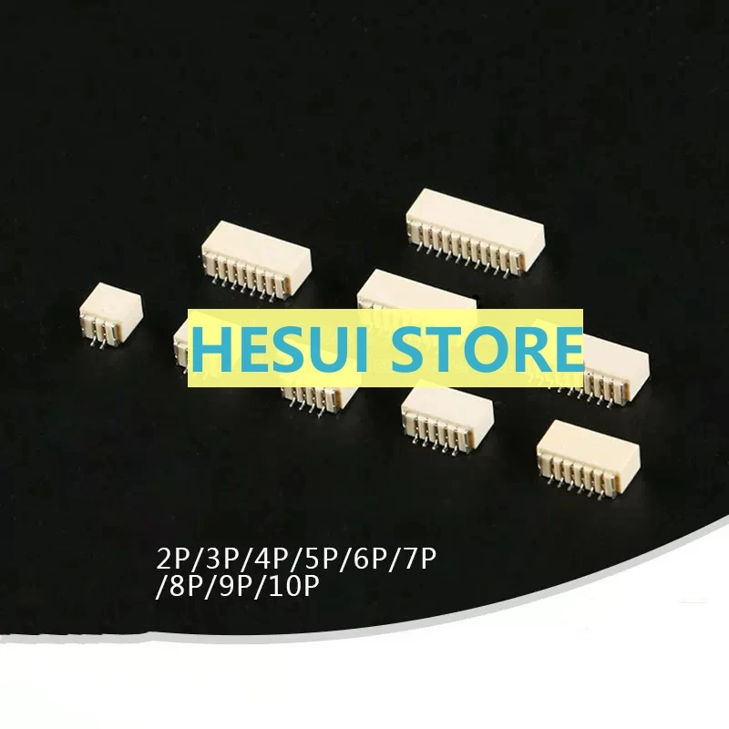 10 шт. SH1.0MM 2/3/4/5/6/7/8/9/10P горизонтальный разъем вставной SMD