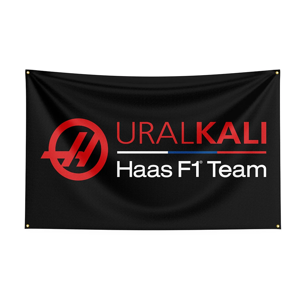 

3x5 Haas Flag Polyester Printed Racing Car Banner For Decor