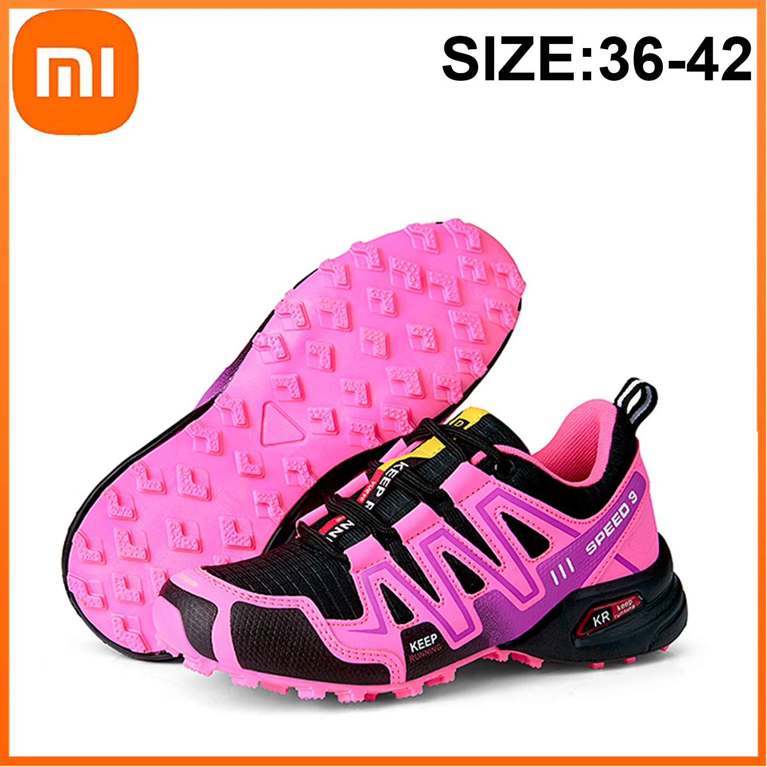 

Xiaomi Mijia Women's Hiking Shoes Outdoor Non-slip Climbing Shoes Wear-resistant Mountain Camping Sneakers Road Bike Shoes