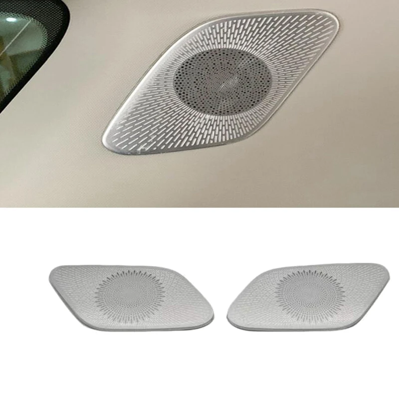 

For Kia Carnival KA4 2021 2022 Car Rear Trunk Speaker Cover Sticker Trim