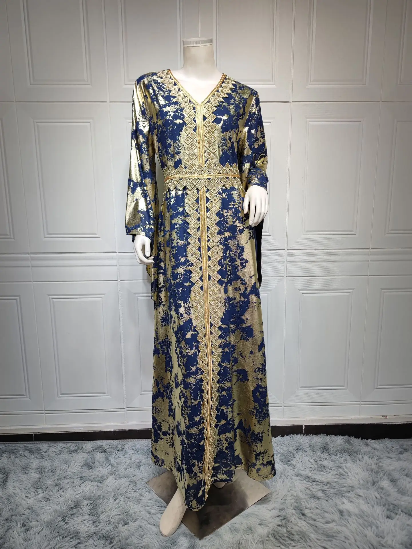 Eid Muslim Party Abaya Women Dress Bat Sleeve Prayer Morocco Caftan Chiffon Abayas Gowns Dubai Arabic Maxi Robe Outwear 2023