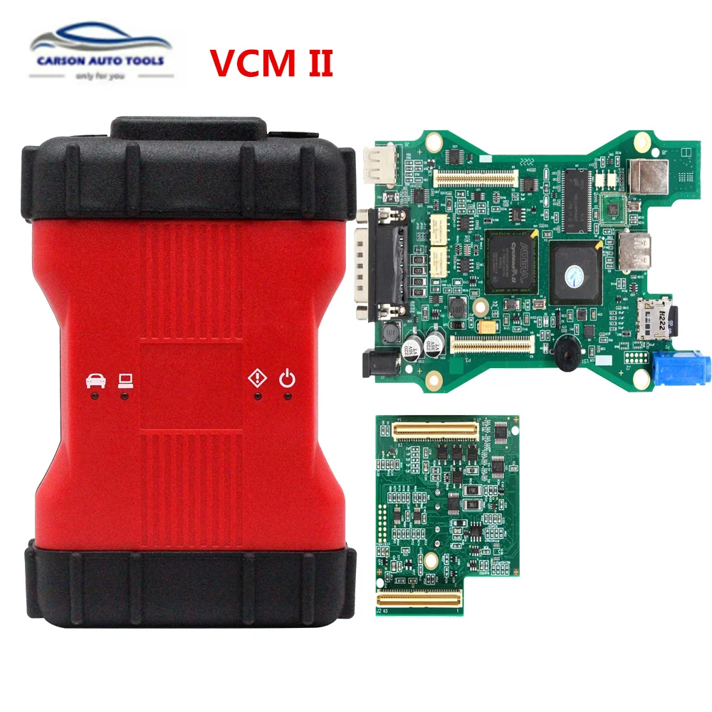 Диагностический сканер VCM 2, новейший диагностический сканер VCM2 IDS V101 с полным чипом, VCM II VCMII OBD2, сканер для Frd/M-azda