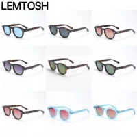 original factory moscot lemtosh johnny depp men women polarized sunglasses vintage acetate frame top quality couple eyewear