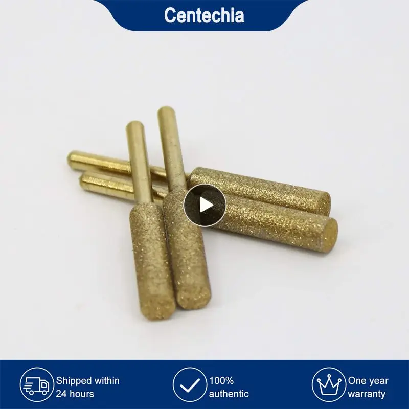 

Diamond Coated Cylindrical Burr 4.0mm 4.8mm Chainsaw Sharpener Stone File Chain Saw Sharpening Carving Grinding Abrasive