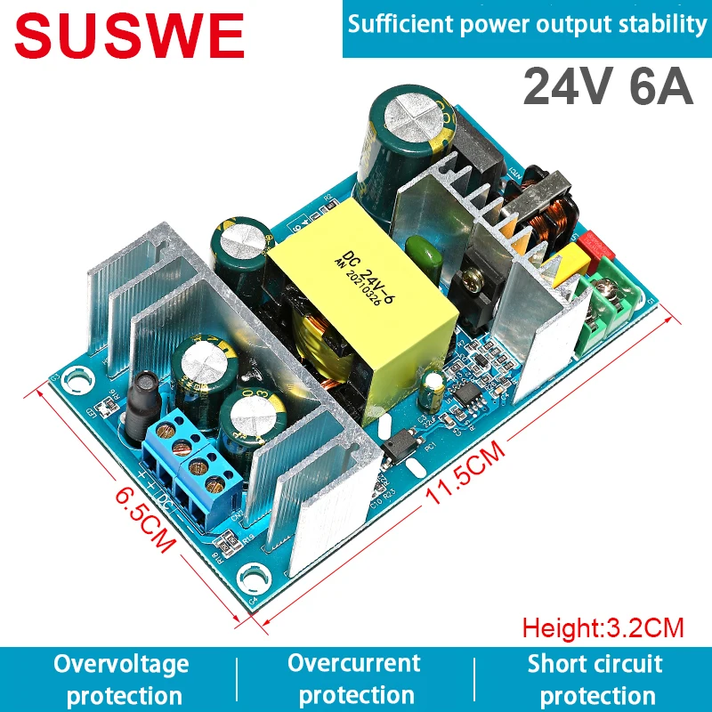 AC100-240V to DC 5V12V 15V 24V 36V 48V 1A 2A 3A 4A 5A 6A7A8A 9A Power Supply Module Board Switch AC-DC Switch Power Supply Board images - 6