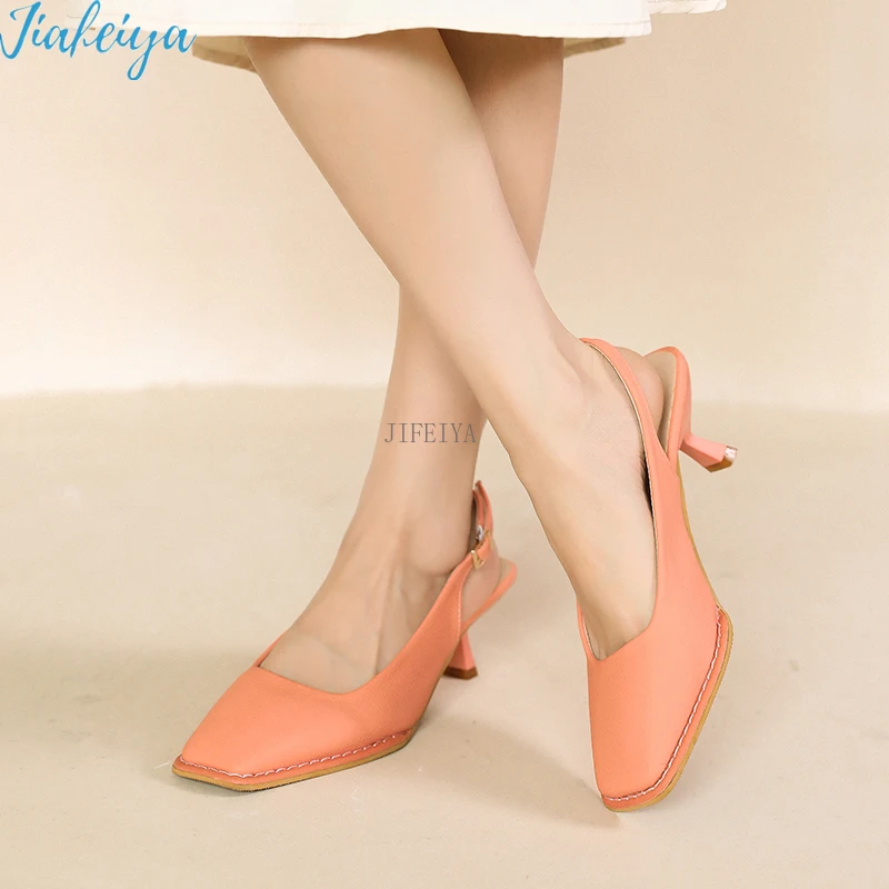

Ladies Baotou High Heel Sandals Fashion Mules Heels Women Women Shoes Sandal Platform Zapatos De Mujer Leather Gladiator Sandals