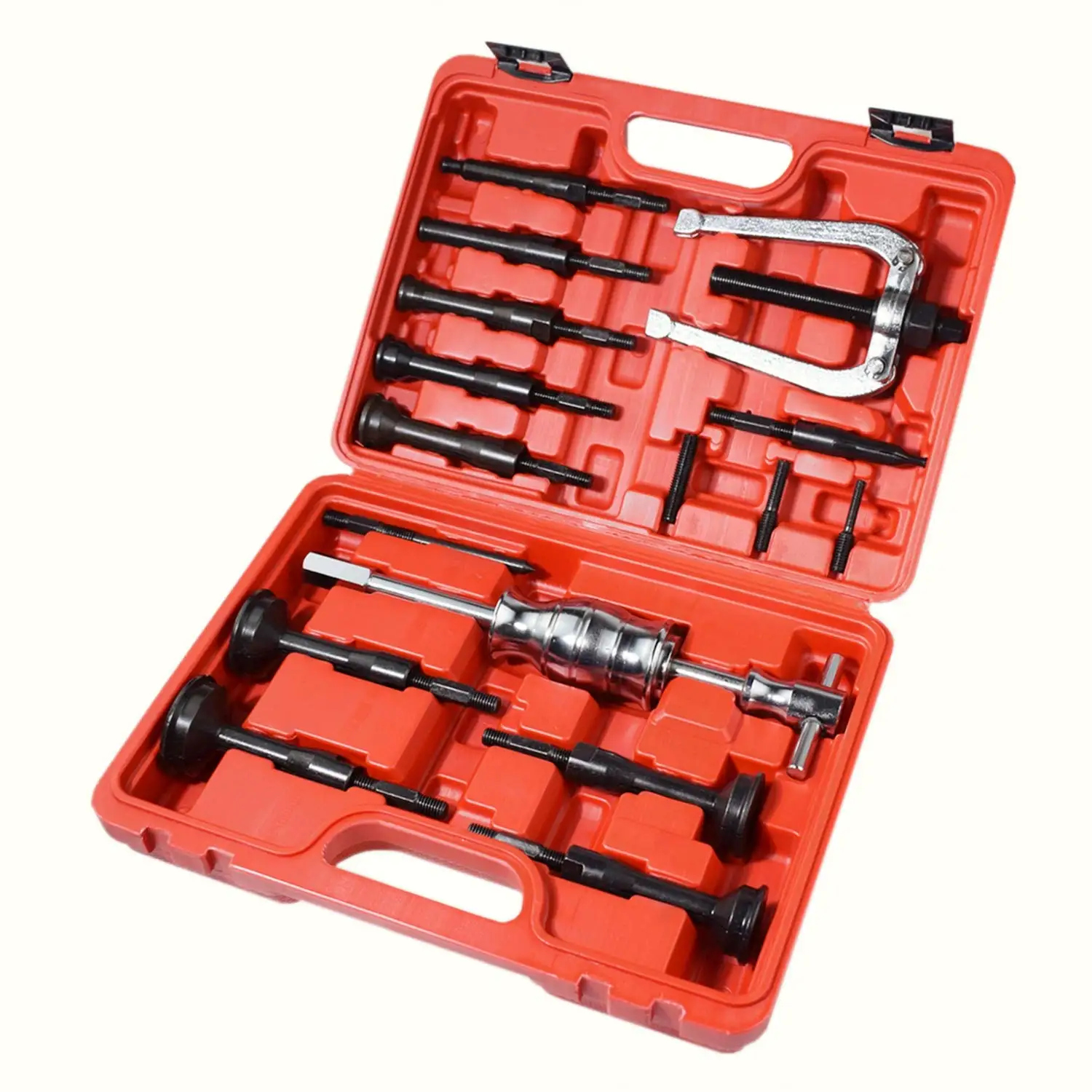 

Hole Pilot Bearing Internal Extractor Puller W/Slide Hammer Removal Kit