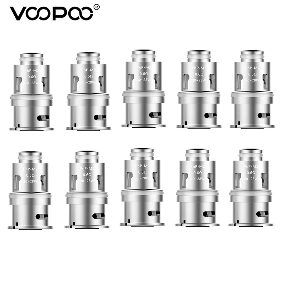 

VOOPOO PnP-M2 Mesh Coils 0.6ohm Resistance MTL Coil 20-28W for VOOPOO Vinci X 2 Drag X S Argus Pro Mod Pod