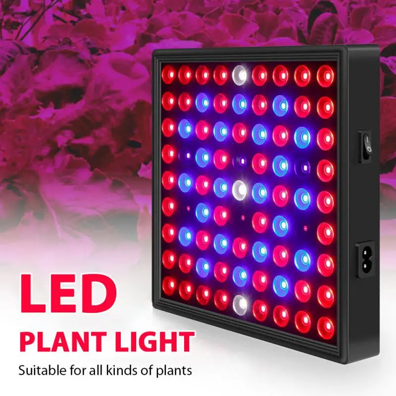 

50W LED Growth Lamp For Plants Led Grow Light Full Spectrum Phyto Lamp Fitolampy Indoor Herbs Light For Greenhouse Led Grow