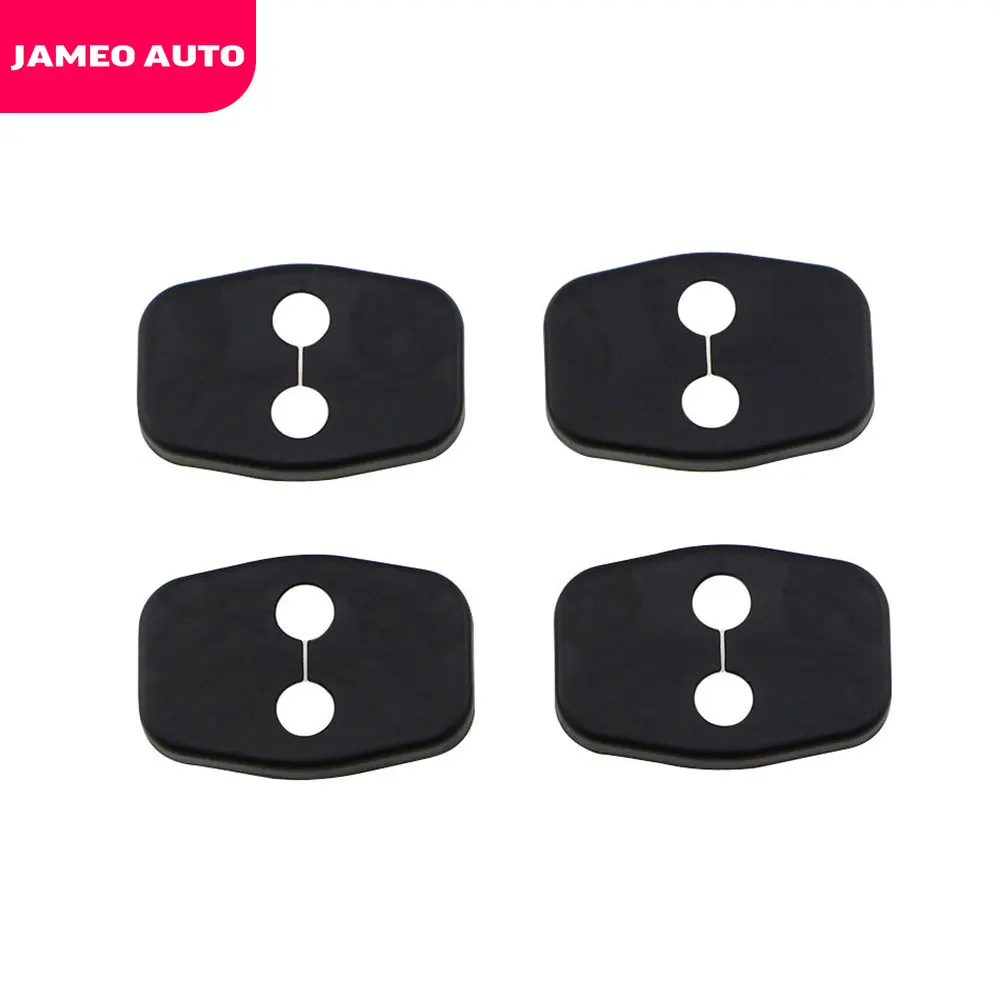 Jameo Auto 4 шт./компл. ABS автомобильные защита для дверного замка крышки замков дверей
