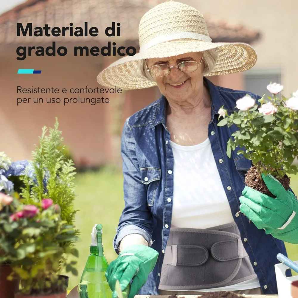 1 шт. бандаж для спины женщин пояс поддержки облегчения боли у родированный