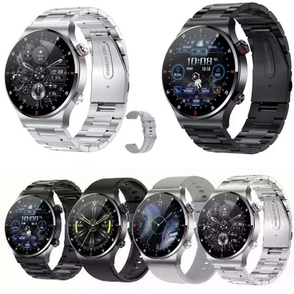 

Fashion Sport Smart Watch Wristwatch 1.28 Inch Lartge Round Screen BT Calling For Motorola Moto Edge S E 2020 E7 E6S E6 E5 E4 Z3