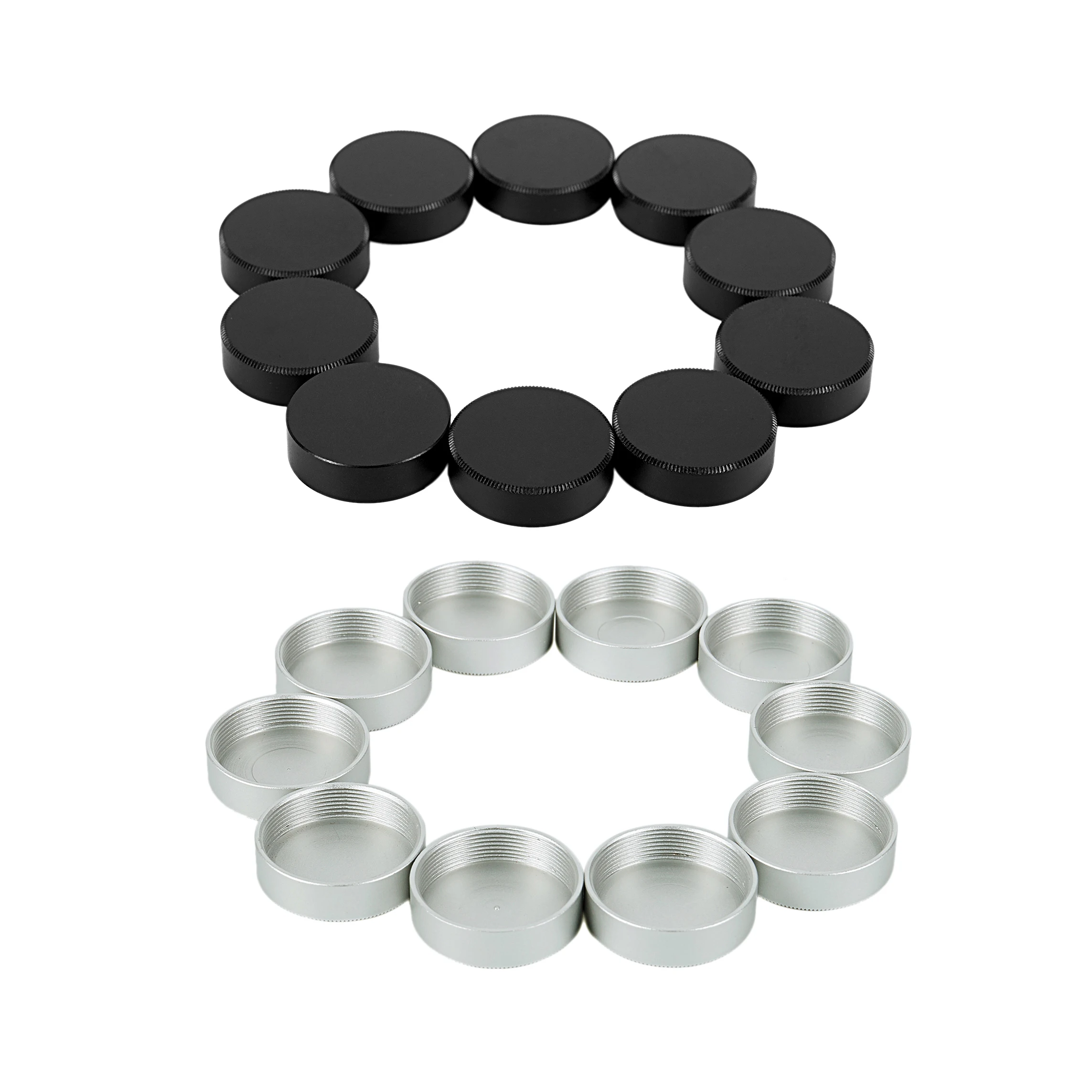 

Botique-Metal C Mount Rear Lens Cover Cap For CCTV