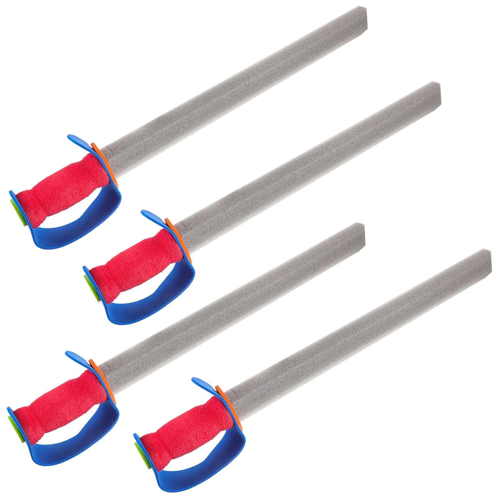 

4 Pcs Kids Performance Fencing Training Swords Toy Toys Props Foams Kindergarten Toddler