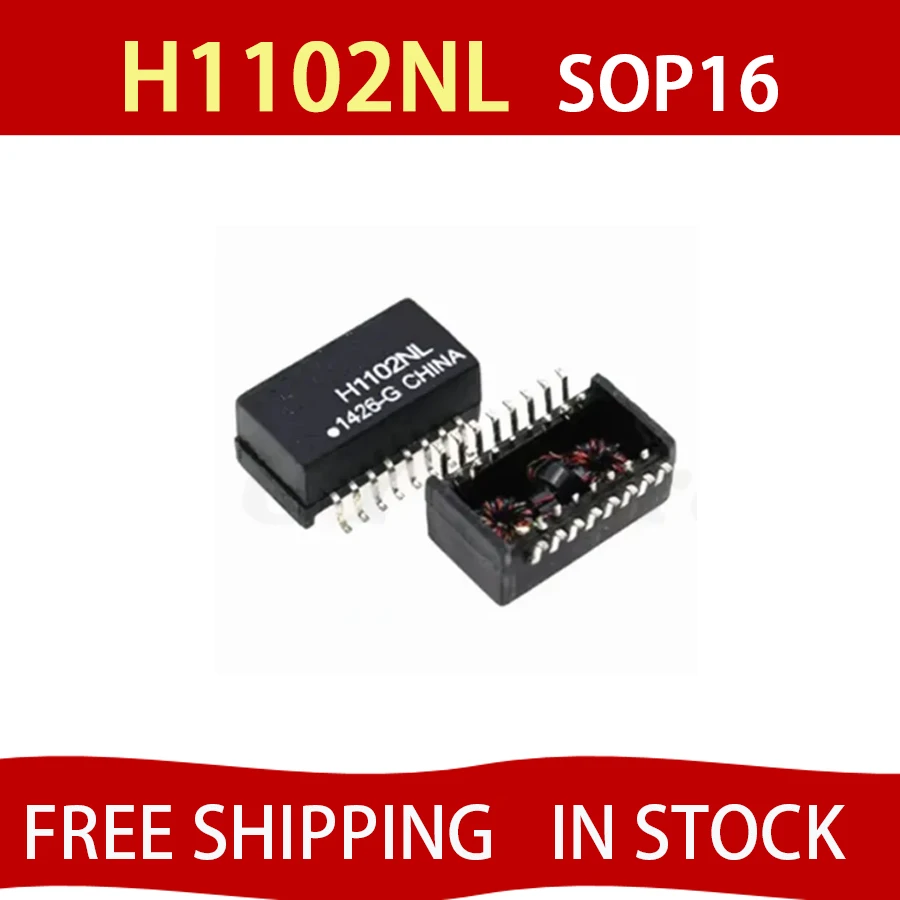 

10 шт. H1102NL SOP16 LAN дискретный модуль трансформатора H1102 SOP-16 Бесплатная доставка