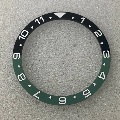 Watch Accessories SKX flat ceramic bezel  insert  38mm outer diameter 31.5mm inner diameter bezel case