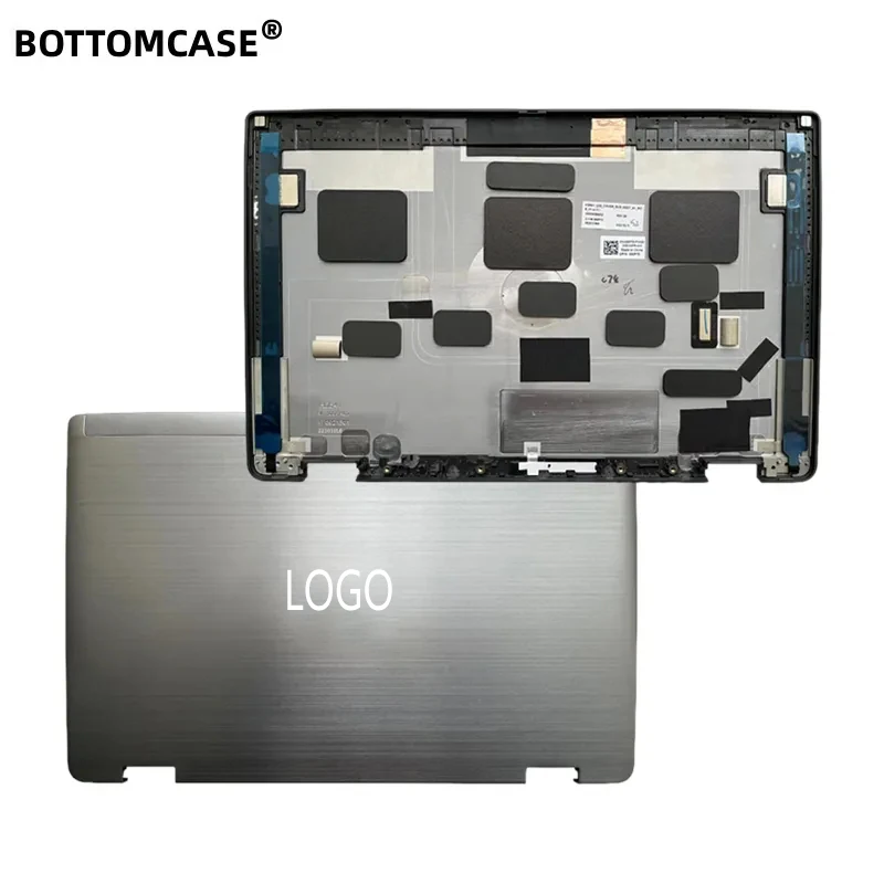 

Новый чехол для ноутбука Dell Latitude 7430 E7430 2-в-1 090P75, задняя крышка ЖК-дисплея, цвет серебристо-серый, 090P75 90P75