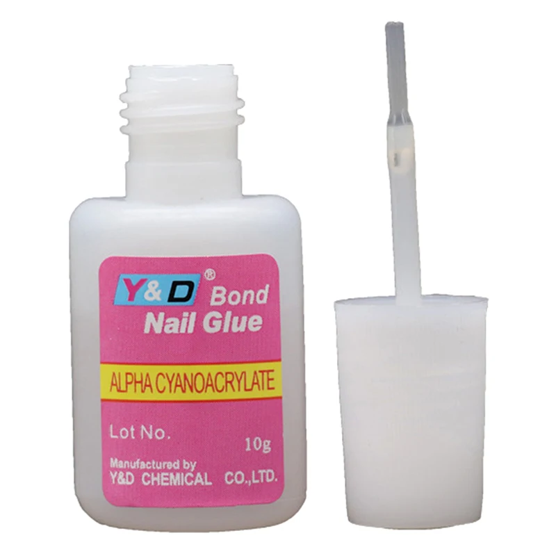 

1pcs 10g Nail Glue Fake Tips Acrylic Pegamento Para Unas Nail Accessories Tool for False Nail Rhinestone Glue Colle A Faux Ongle