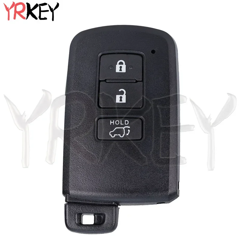 

Чехол для автомобильного ключа для Toyota Avalon Camry RAV4 2012-2015 со вставным лезвием, чехол для ключа, корпус брелока для смарт-автомобиля, кнопка 2/3/4