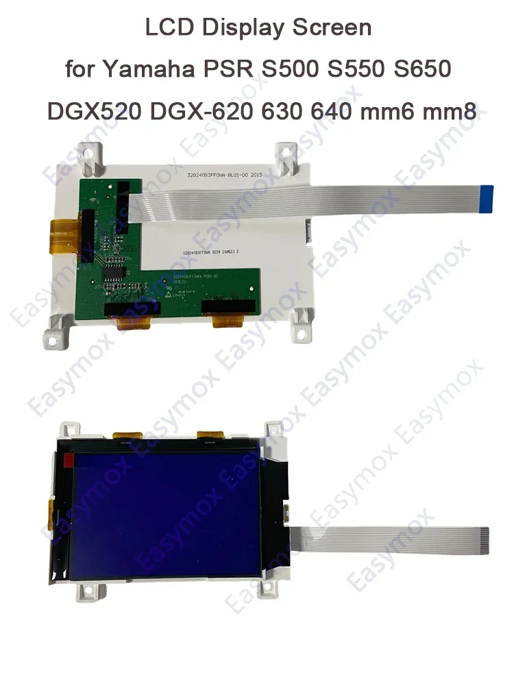 Фото ЖК-дисплей для Yamaha DGX520 PSR S500 S550 S650 DGX-620 630 640 мм 6 мм 8 Hjdj5428 (48) №1