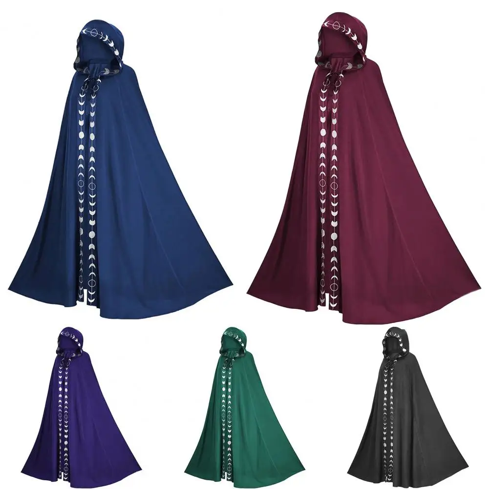 

Popular Extra Long Lace Up Halloween Cape Clothes Halloween Cloak Oversized Adult Halloween Cape Cosplay Costume