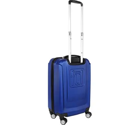 Load Rider 21in Spinner Rolling Luggage Suitcase, Aluminum Telescopic Pull Handle, Upright ABS Plastic Hard Case, Cobalt
