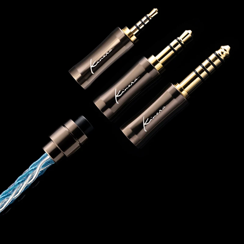 Kinera Ace обновленный кабель для наушников OFC + посеребренный с 2 5/3 5/4 4 мм 3 разъема