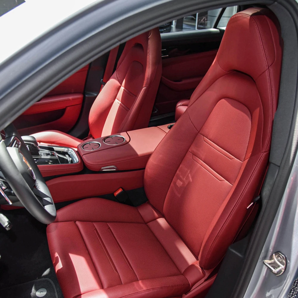 Для Porsche Panamera 2017 2018 2019 2020 2021 2022 2023 Чехлы на автомобильные сиденья из искусственной