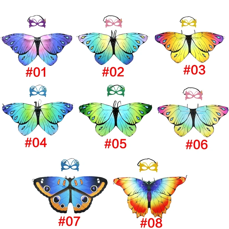 

Fairy Wings Adult Butterfly Fairy Women Cosplay Fairy Princess Wings Party Favor Kids Fairy Costumes Girls