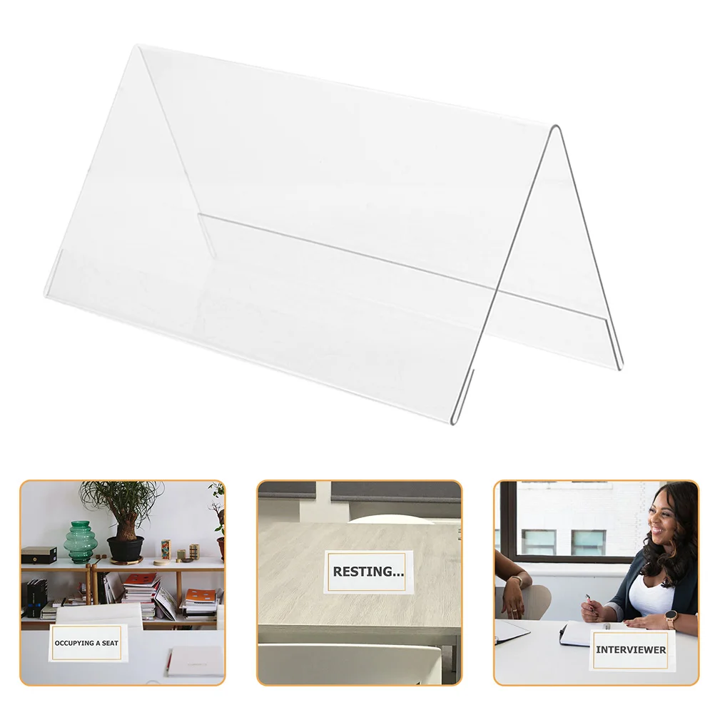 

Конференц-доска многоразовые настольные украшения подставки для цифр прозрачные сиденья акриловые приглашения заготовки Держатели