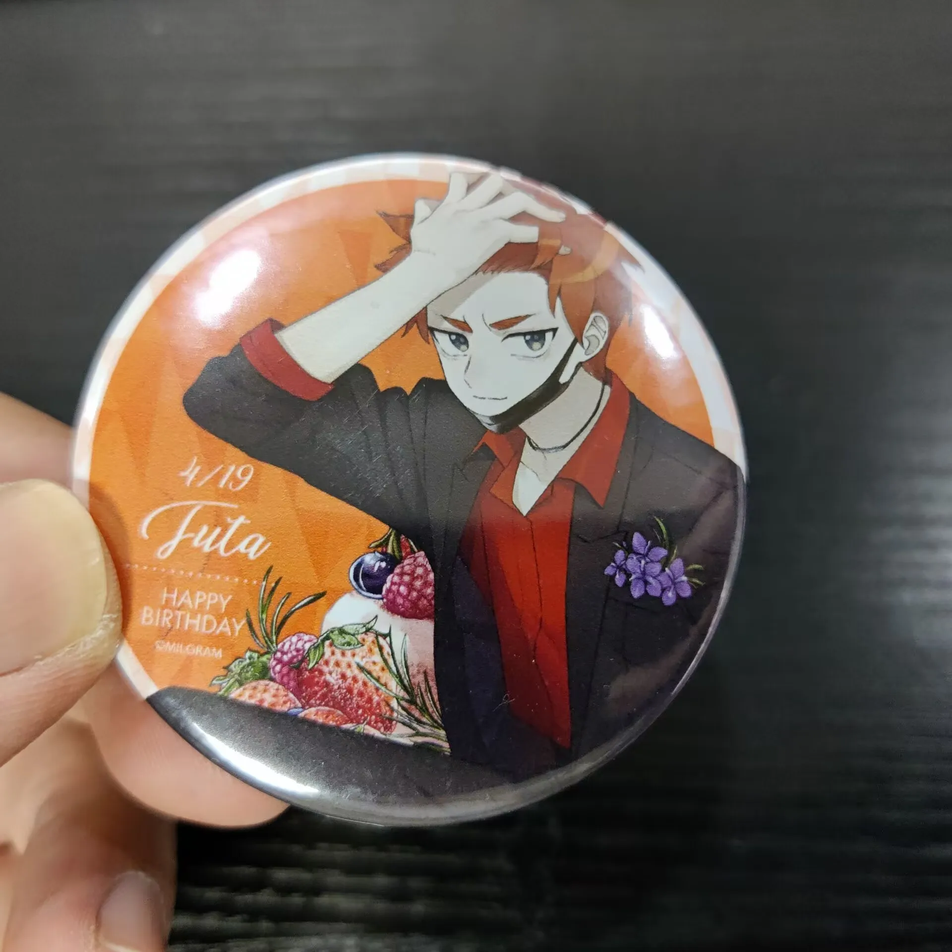 Металлический значок FUTA HARUKA MIKOTO