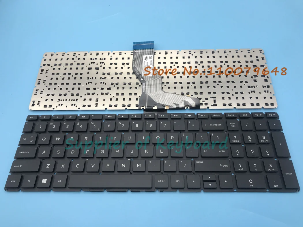 Для HP 15-cc000 15-cd000 15-ck000 15-cd002ds 15-cc050wm 15-cc060wm 15-cc063nr 15-cc064nr 15-cc065nr английская клавиатура