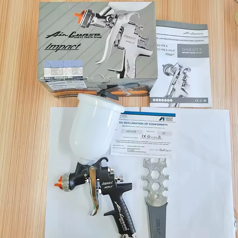 Пистолет-распылитель Anest Iwatas AZ3 с соплом 1 3/1 4 мм пневматический инструмент для