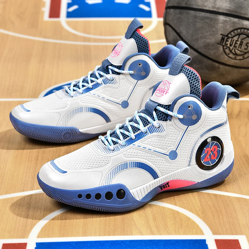 2023 New Basketball Shoes Men Women Brand Designer Outdoor Basketball Sneakers Boy High Top Sport Shoes Unisex Training Athletic