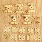 15 шт.компл. мебель петли для шкафа с ювелирными изделиями деревянная Коробка Чехол переключение защелка железная винтажная фурнитура мебельная фурнитура Аксессуары