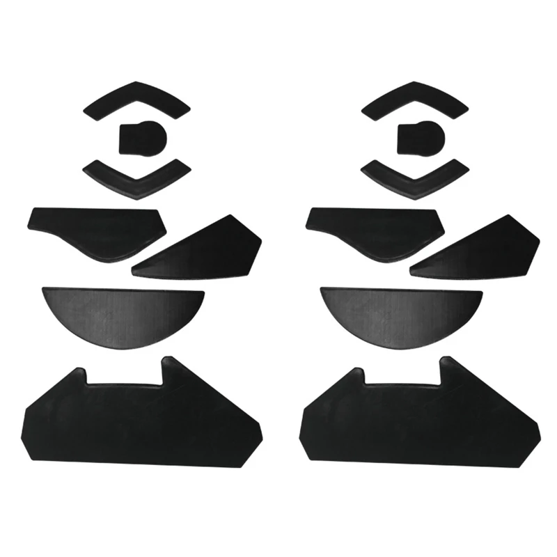 

2 упаковки наклеек на Коньки для мыши, Гильды, коврики для мыши для Logitech G402, беспроводные коврики для мыши с закругленными изогнутыми краями